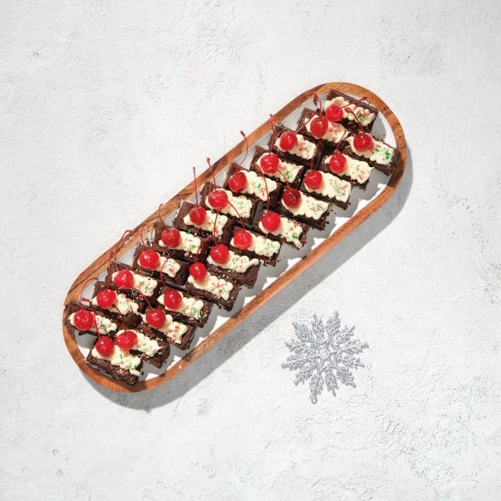 CHRISTMAS IN JULY - Festive Cherry Brownie Bites (Box of 24)
