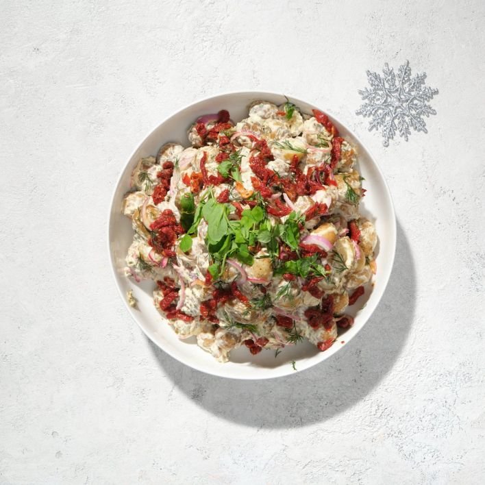 CHRISTMAS IN JULY - Festive Herbed Creamy Potato Salad