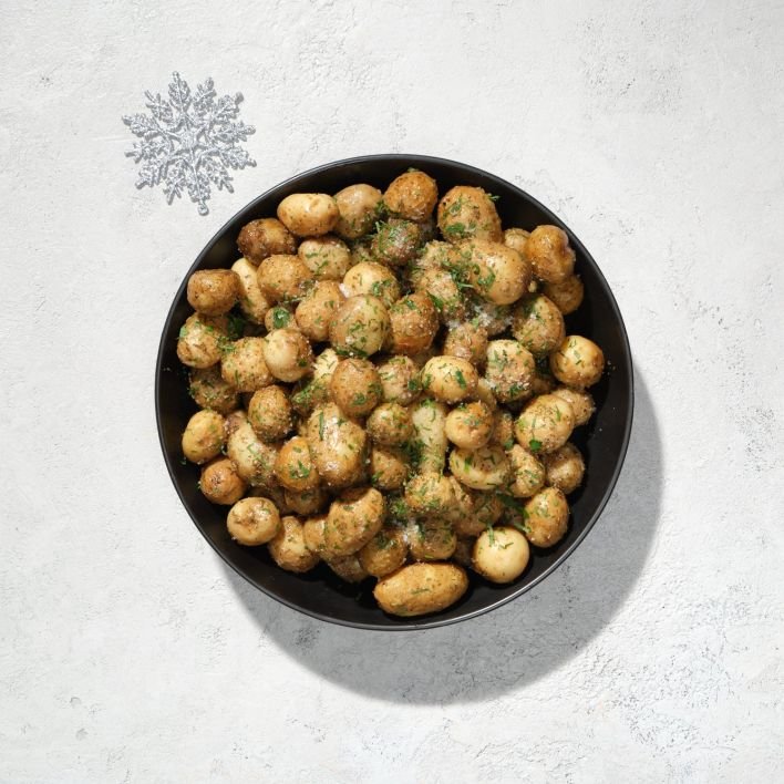 CHRISTMAS IN JULY - Roast Potatoes, Rosemary, Garlic + Sea Salt (Serves 10-15) 