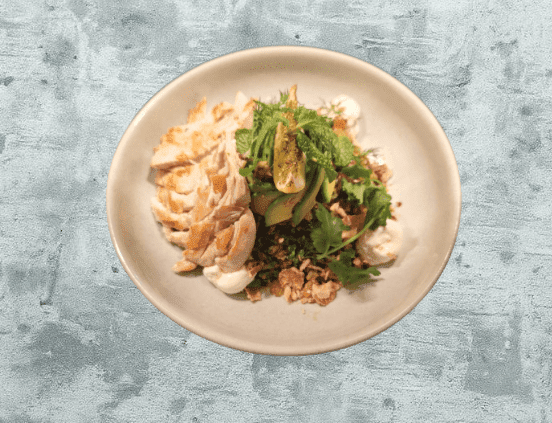 Luxe Green Protein Bowl (Alc) 