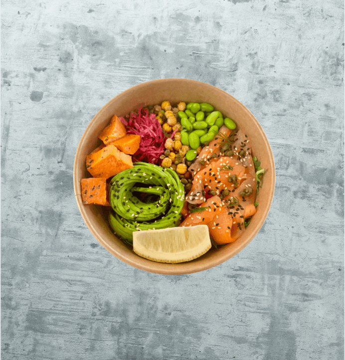 Smoked Salmon Power Bowl (All Day Breakfast)