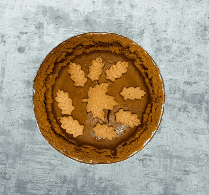 Thanksgiving - Pumpkin Pie (Serves 8-10)