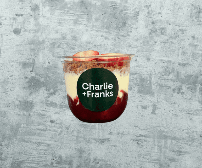 Pink Ribbon Day* - Berry Coulis & Yoghurt topped with Granola + Fresh Berries