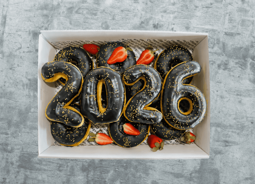 2026 Graduation Day - Graduation Donut Box (12 pieces)