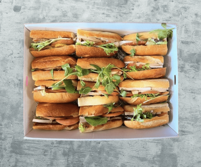 CHRISTMAS - Turkey & Porchetta Mini Baguettes (Box of 12)