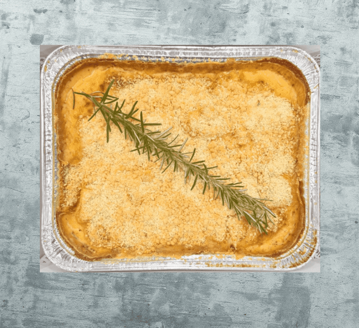 CHRISTMAS - Creamy Baked Spiced Cauliflower Gratin (Serves 6-8) 