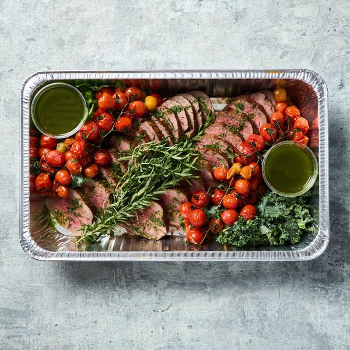 CHRISTMAS - 2.5kg Slow-Roasted Beef Tenderloin (Serves 10-15) (Certified Halal Meat) 