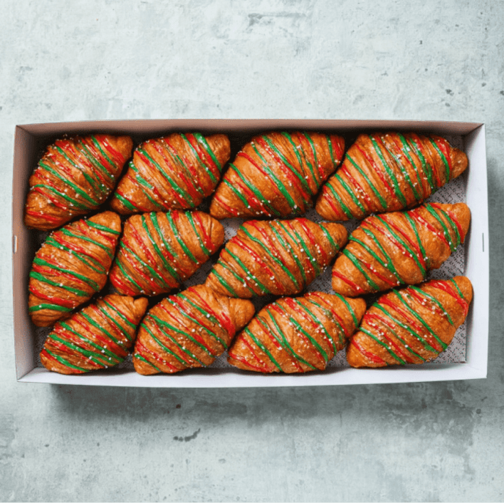 CHRISTMAS - Jam Filled Croissant (Box of 12) 