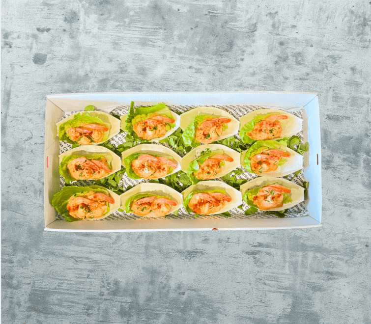 CHRISTMAS - Canape - Prawn Cocktail Boats (Serves 12)