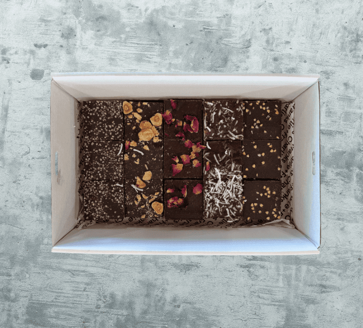 Vegan Raw Slice Selection