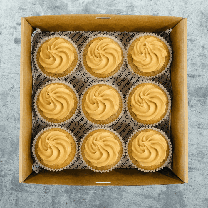 Gluten Free High Tea Cupcakes (Box of 9)