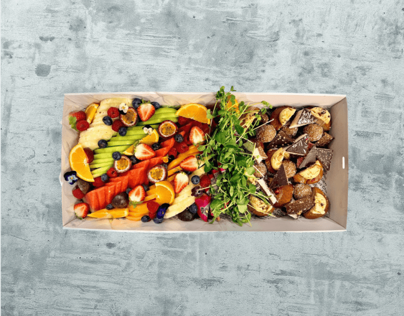 Vegan - AM/PM Sweets & Fruit Graze Platter (Serves 10-15) 