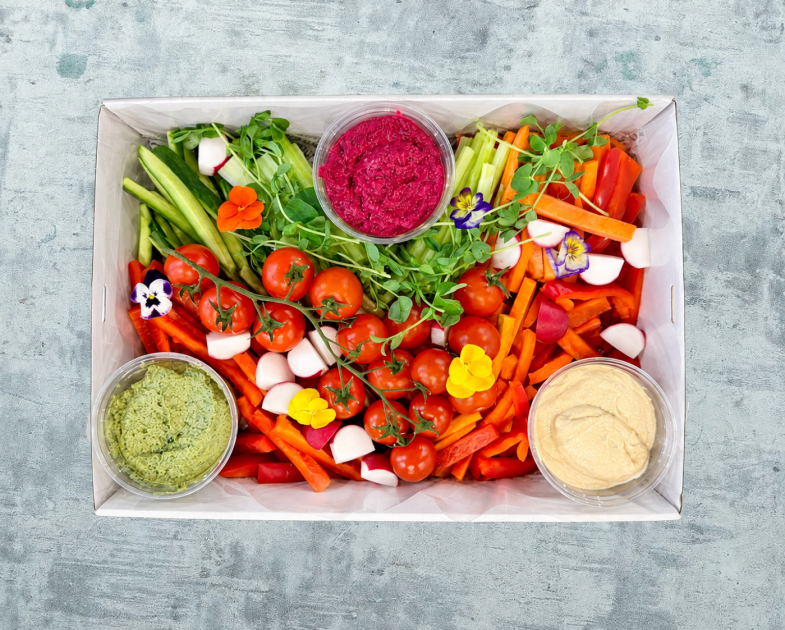 Gourmet Crudités Platter (Raw veggies)