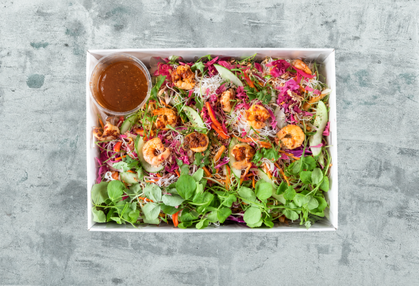 Salad - Rainbow Rice Noodle 