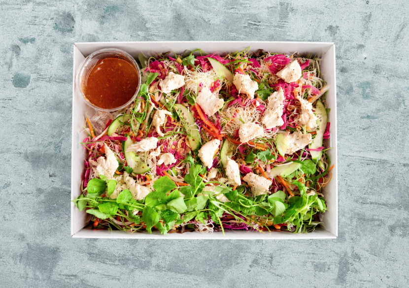 Salad - Rainbow Rice Noodle 