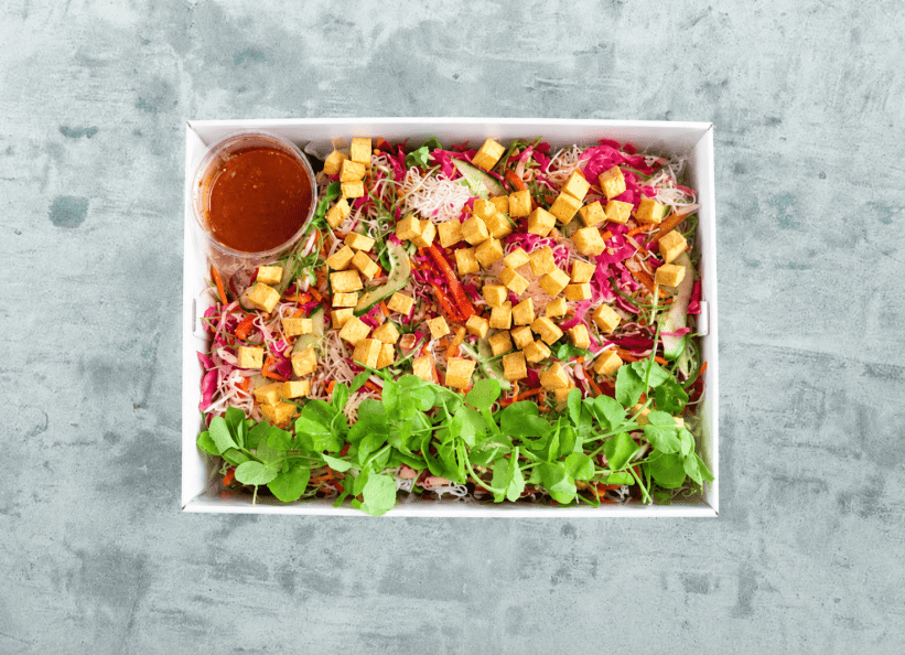 Salad - Rainbow Rice Noodle 