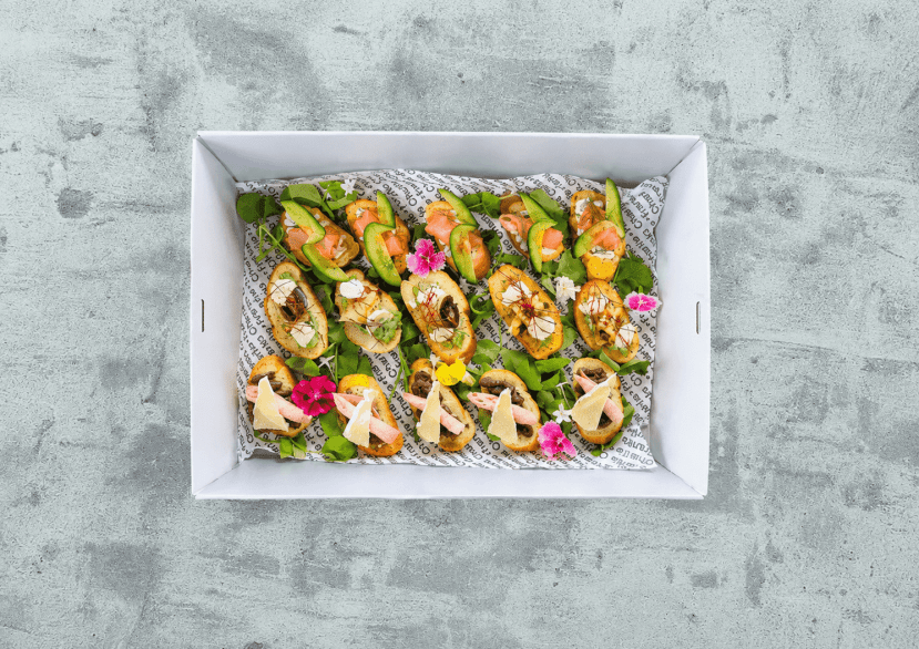 Canapé - Crostini Bites (Box of 15) 