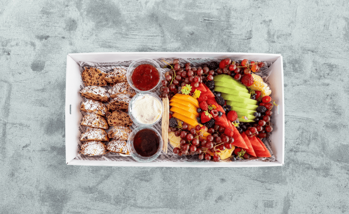 AM/PM Fruit Cake & Graze Platter (Serves 6-10) 