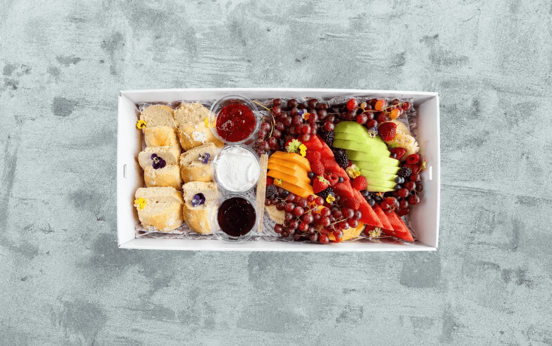 AM/PM Scones & Fruit Graze Platter (Serves 6-10)
