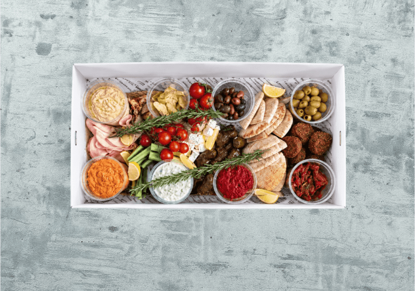 Greek Mezze Entertainer's Platter (Serves 10-15)