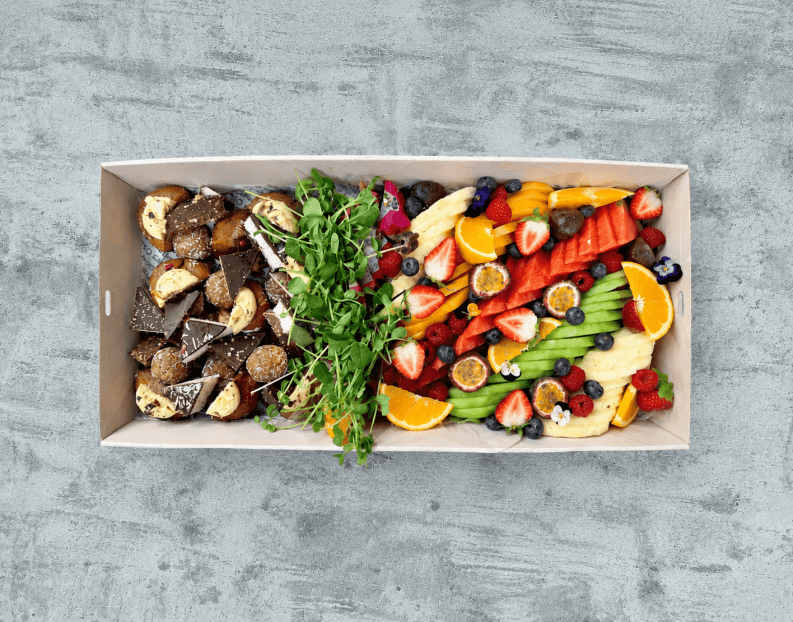 Vegan - AM/PM Sweets & Fruit Graze Platter (Serves 10-15) 