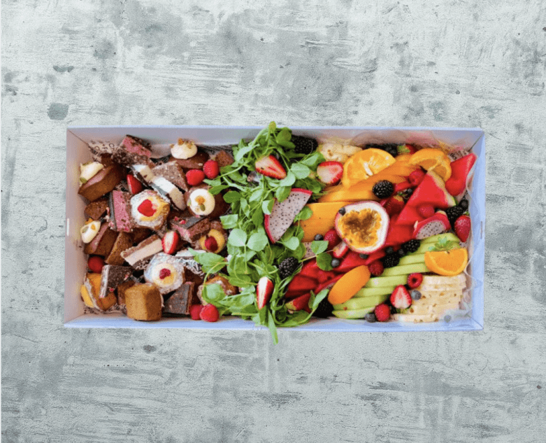 Gluten Free - AM/PM Sweets & Fruit Graze Platter (Serves 10-15) 