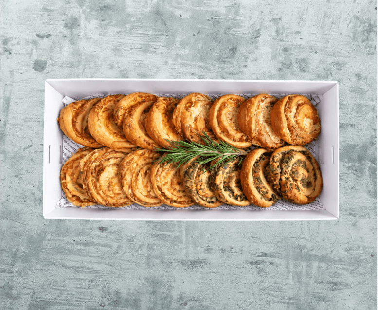 Savoury Breakfast Scroll Selection (Box of 16)