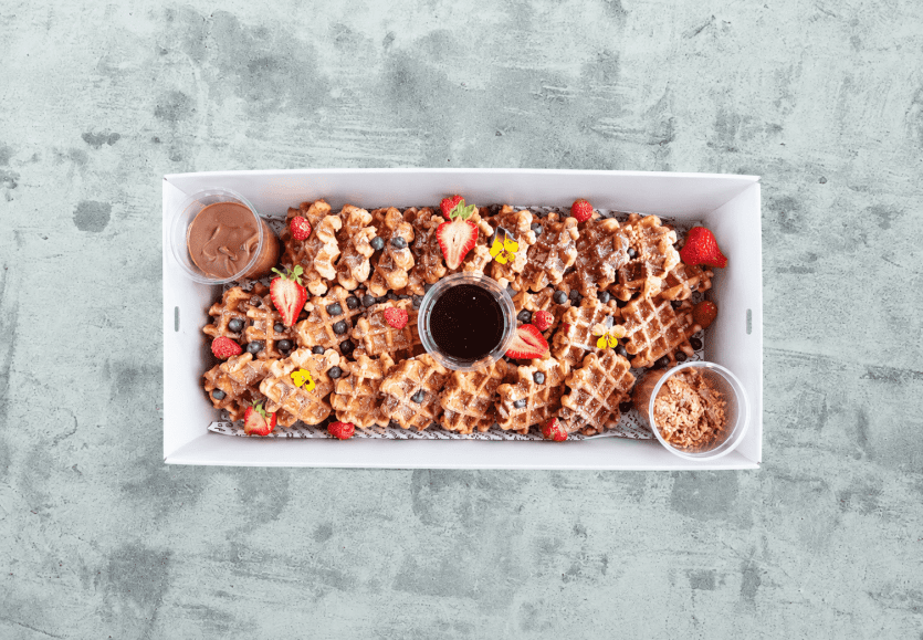 Breakfast Belgian Waffles (Box of 24) 