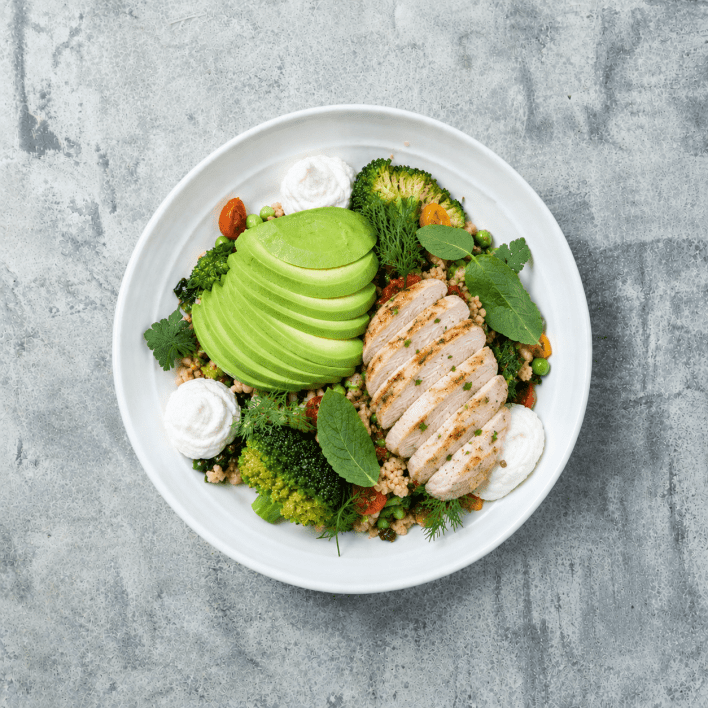 Luxe Green Protein Bowl (Alc) 
