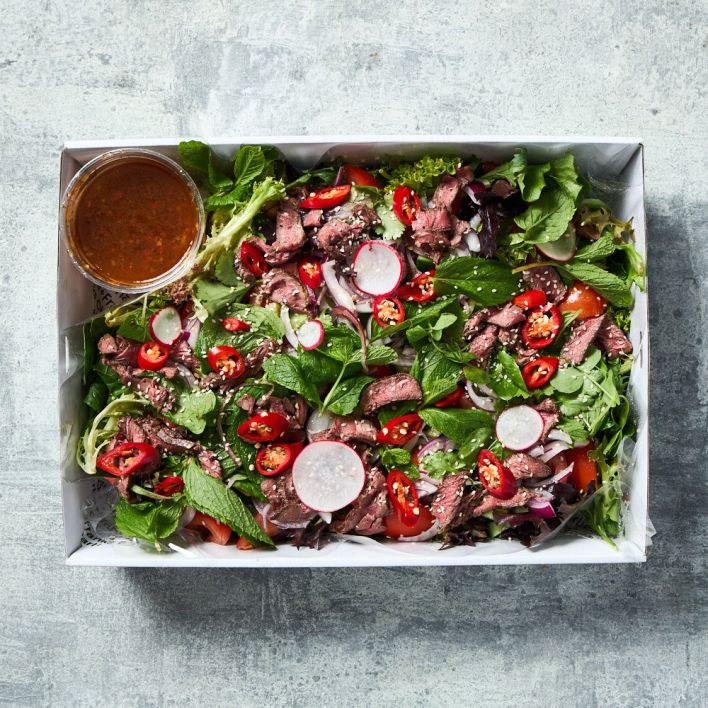 Salad - Thai Style Beef (Certified Halal Meat)