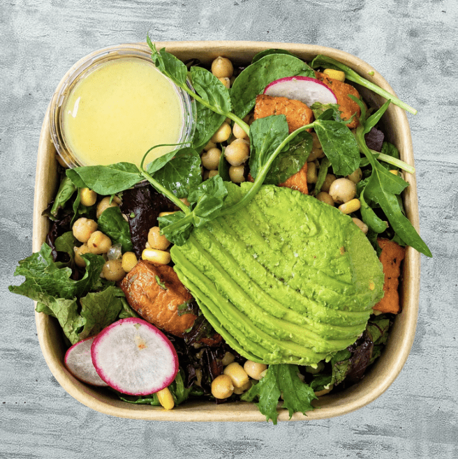 Salad - Chickpea, Roasted Sweet Potato, Corn + Avocado 