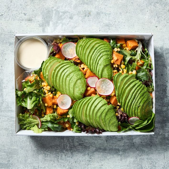 Salad - Chickpea, Roasted Sweet Potato, Corn + Avocado 