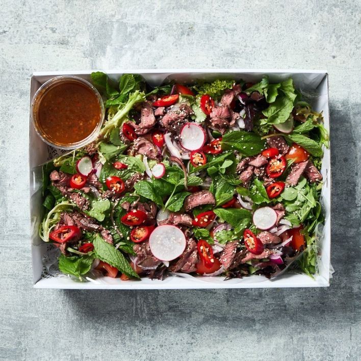 Salad - Thai Style Beef (Certified Halal Meat)