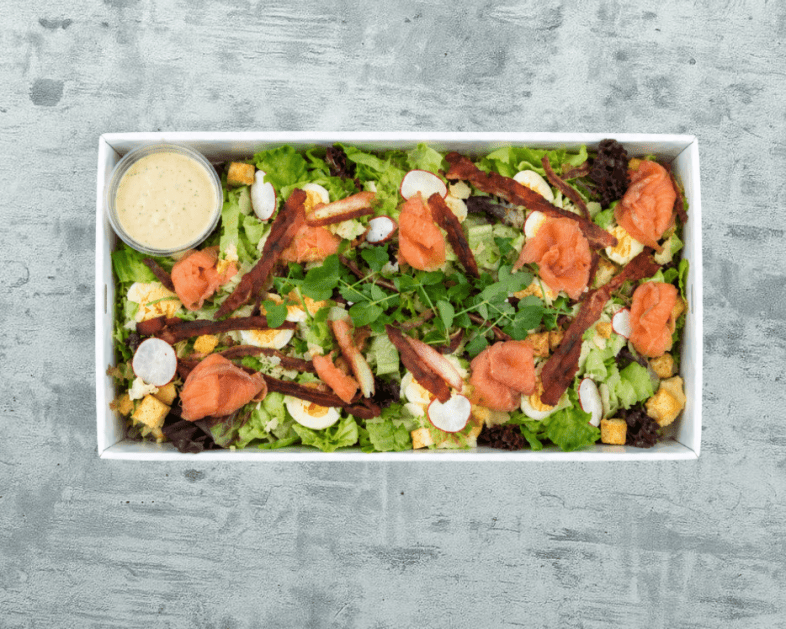 Salad - Classic Caesar + Smoked Salmon