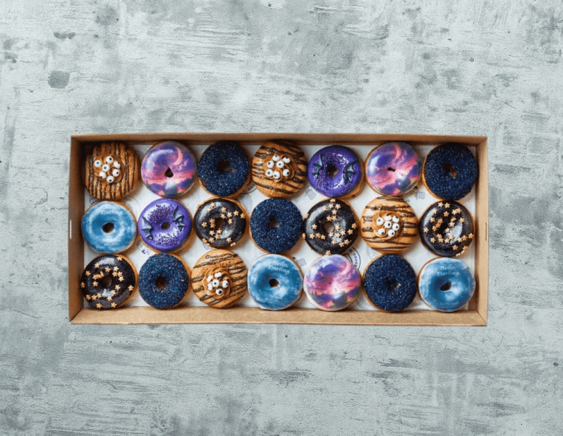 Halloween - Premium Mini Donut Box (21 pieces)
