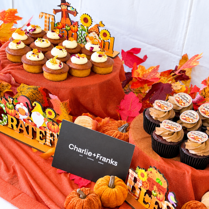 Styled Ceramic Buffet Setup + Thanksgiving Styling (1 x Staff )