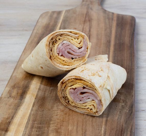 Bacon and Egg Breakfast Wrap