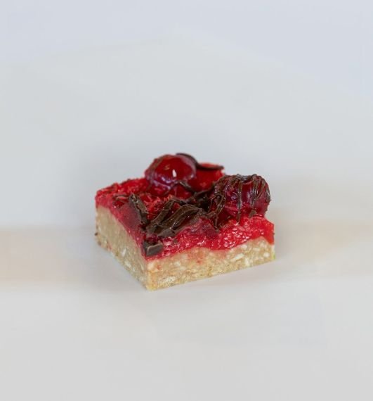 Cherry Ripe Slice