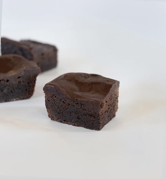 Choc Fudge Brownie Slice
