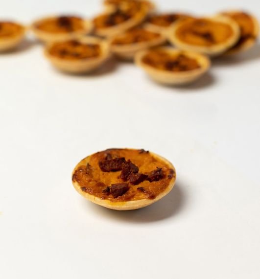 Individual Pumpkin and Chorizo Tarts