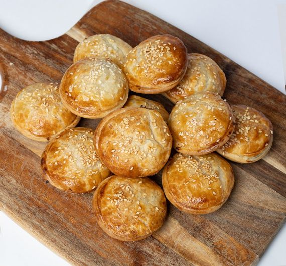 Dozen Chicken Pies