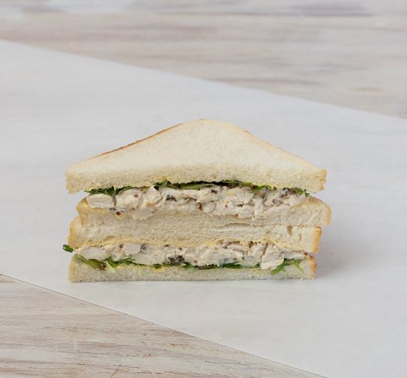 Gluten Free Chicken, Lettuce and seeded Mustard Mayo
