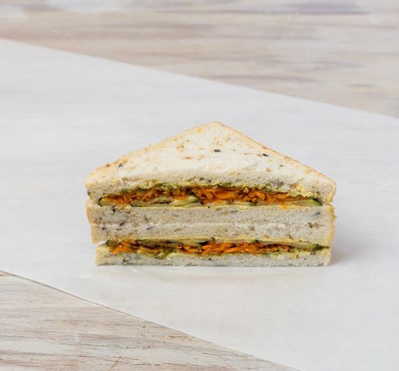 Gluten Free Zucchini, Pesto and carrot