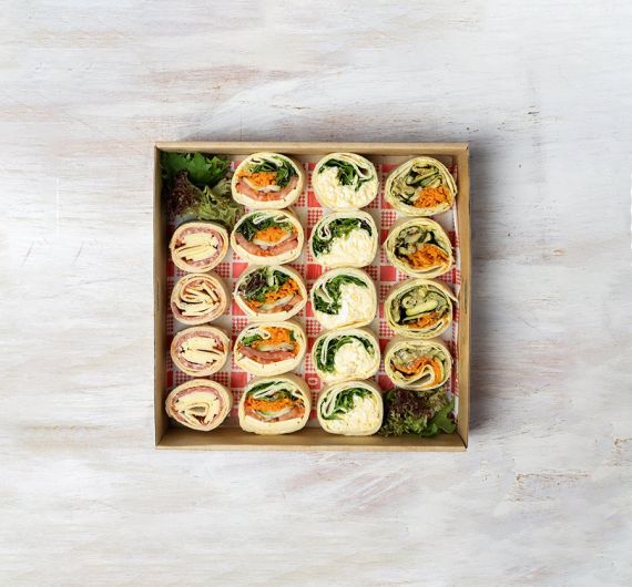 Half Classic Wrap Platter (3-5 ppl.)