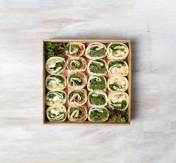 Half Gourmet Wrap Platter (3-5ppl.)