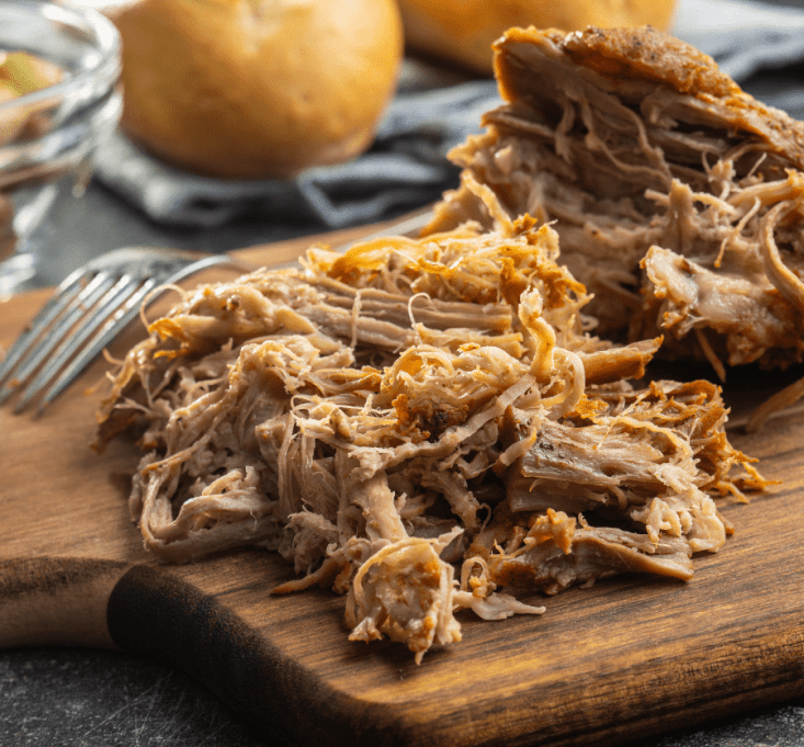 Slow Cooked Pulled Pork (10 ppl.)