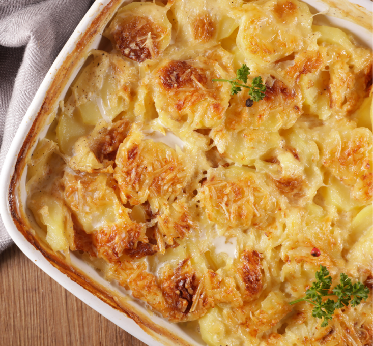 Creamed Potato Bake (10 ppl.)