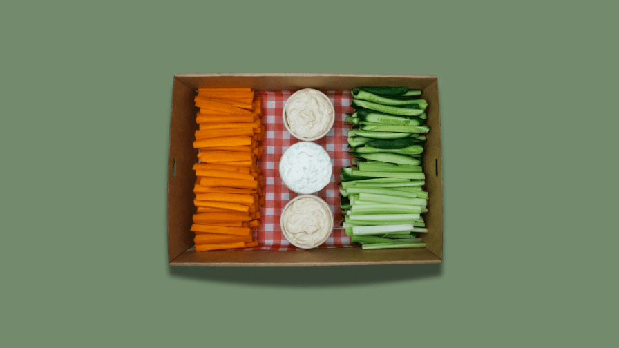 Crudites with Dips