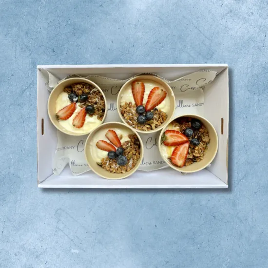 Granola, Yoghurt & Fresh Fruit Pot