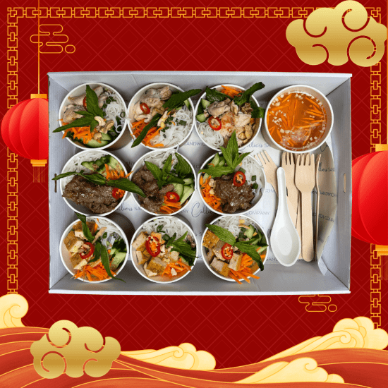  Vietnamese Salad Cup Platter
